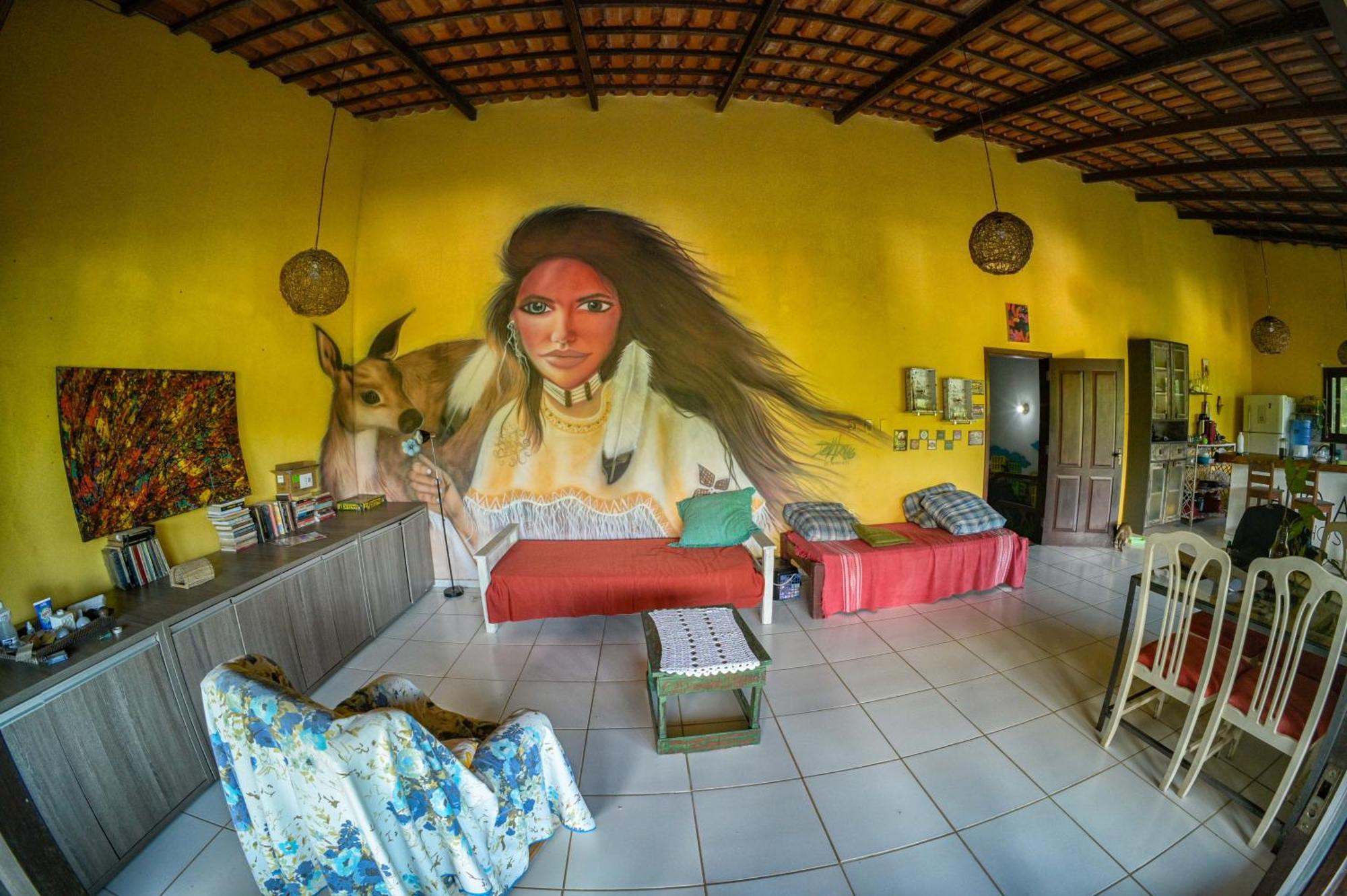 A Figueira Sagrada - Hostel Морро-де-Сан-Паулу Экстерьер фото